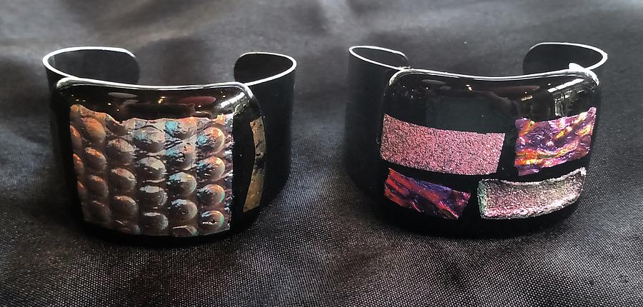 Fused glass bracelets #2 Jewelry by Lori Jacobus-Crawford