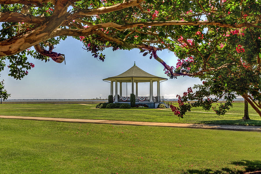 Gazebo at Fort Monroe #2 Photograph by Jerry Gammon