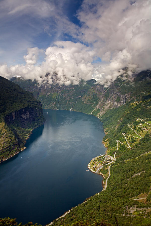 Geirangerfjord #1 Photograph by Aivar Mikko