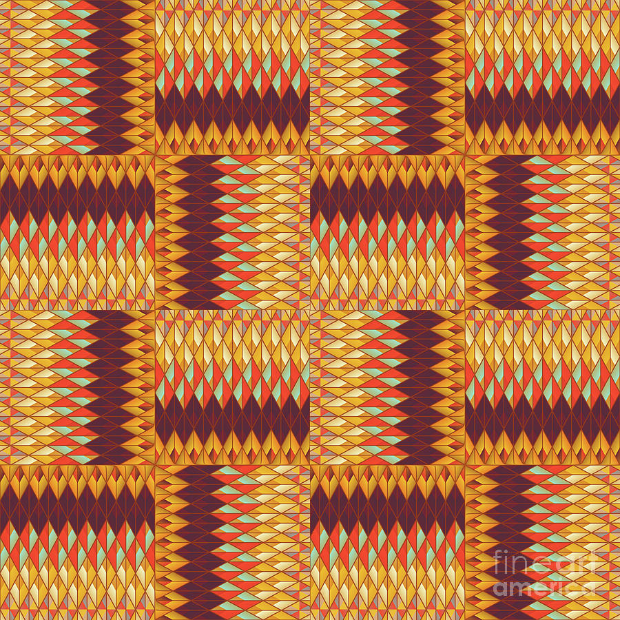 Geometric pattern #2 Digital Art by Gaspar Avila