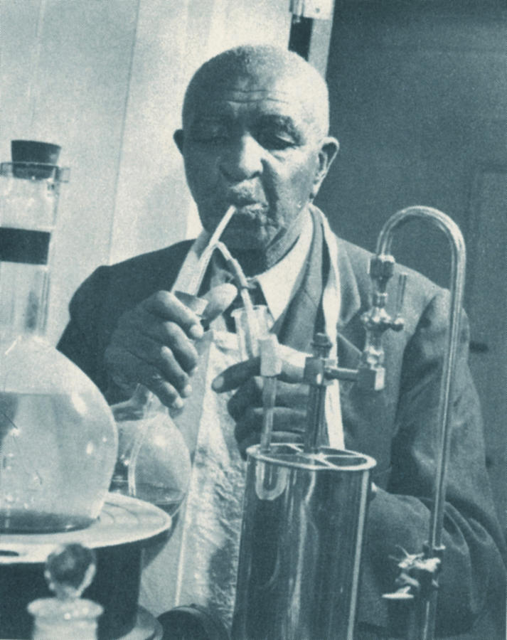 George W. Carver, African-american #2 Photograph by Science Source