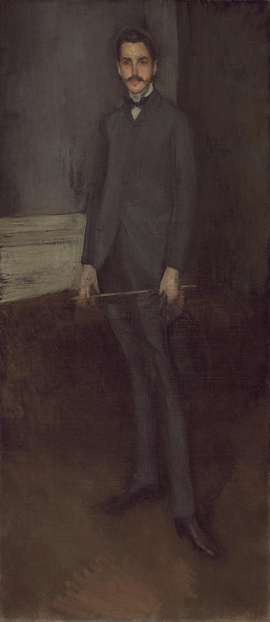 George W. Vanderbilt #2 Painting by James McNeill Whistler