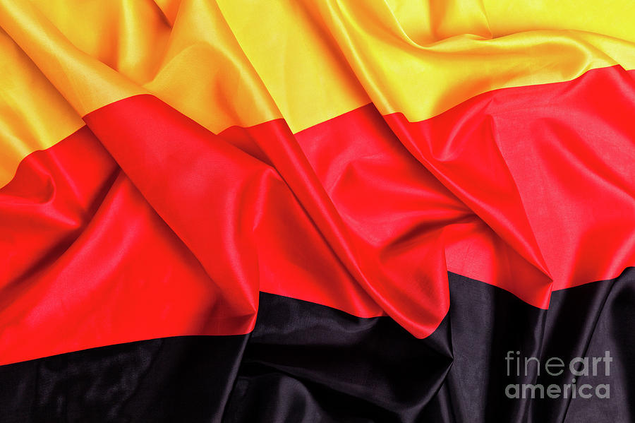 German Flag Background #2 Photograph by Gualtiero Boffi