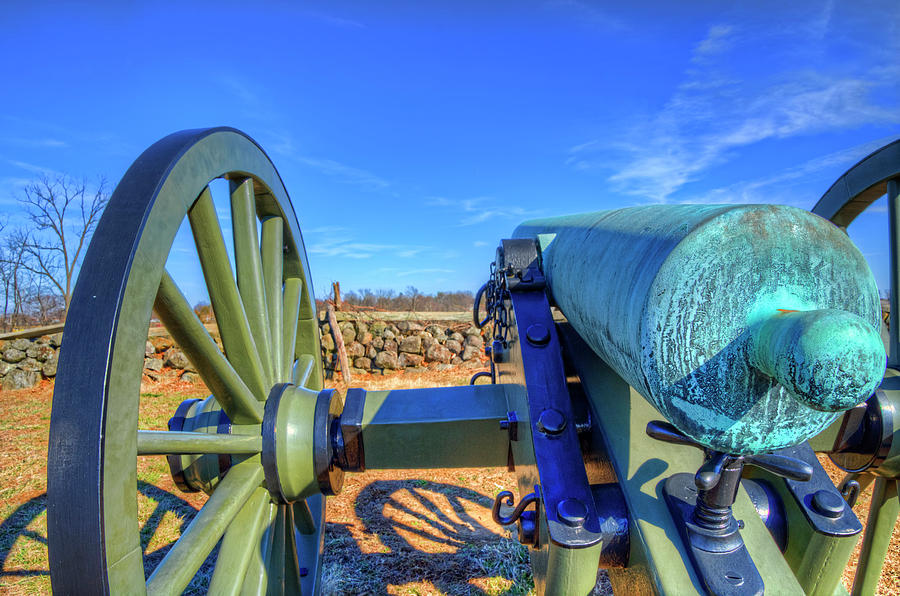 Gettysburg Confederate 12-Pounder Napoleon Gun Photograph by Craig ...