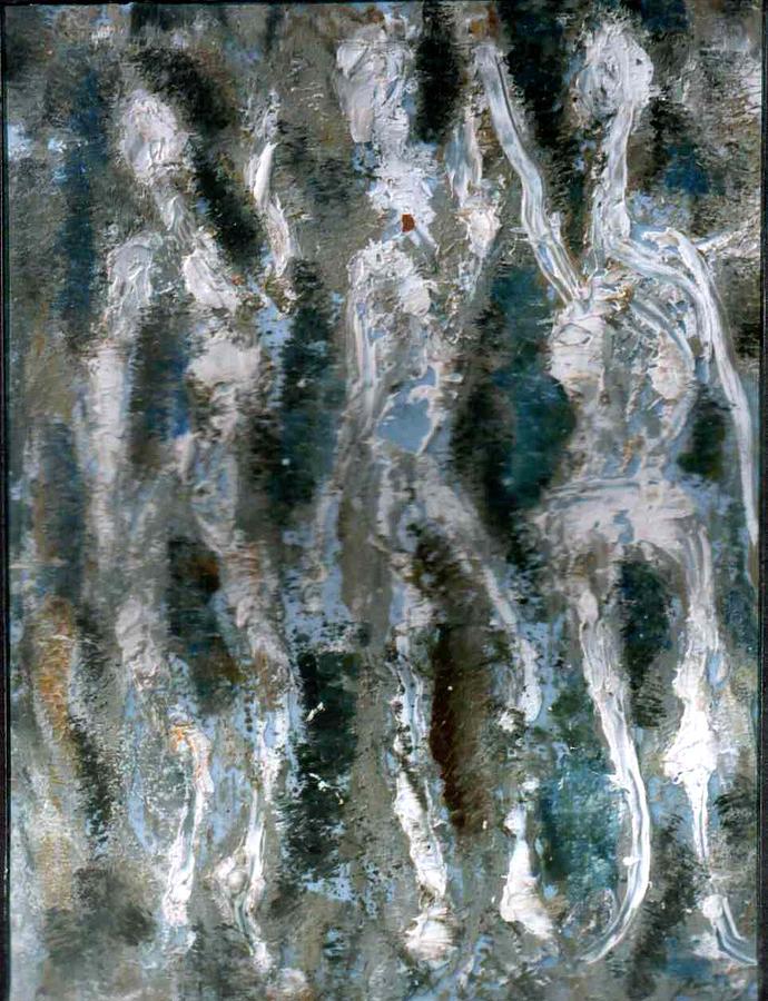 Ghost dance #2 Painting by Anand Swaroop Manchiraju