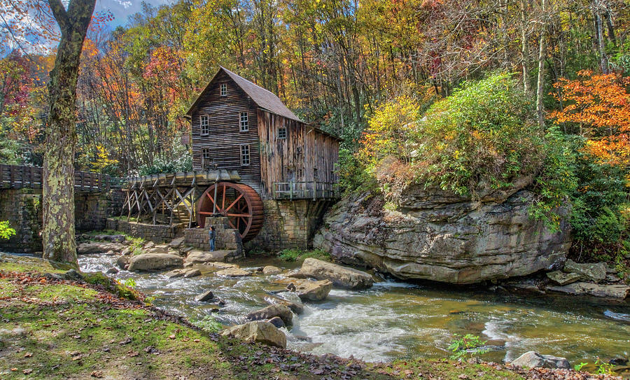 Glade Creek Grist Mill #2 Photograph by Jane Luxton