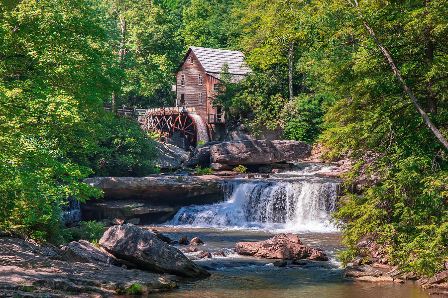 Glade Creek Grist Mill #2 Photograph by Mary Almond