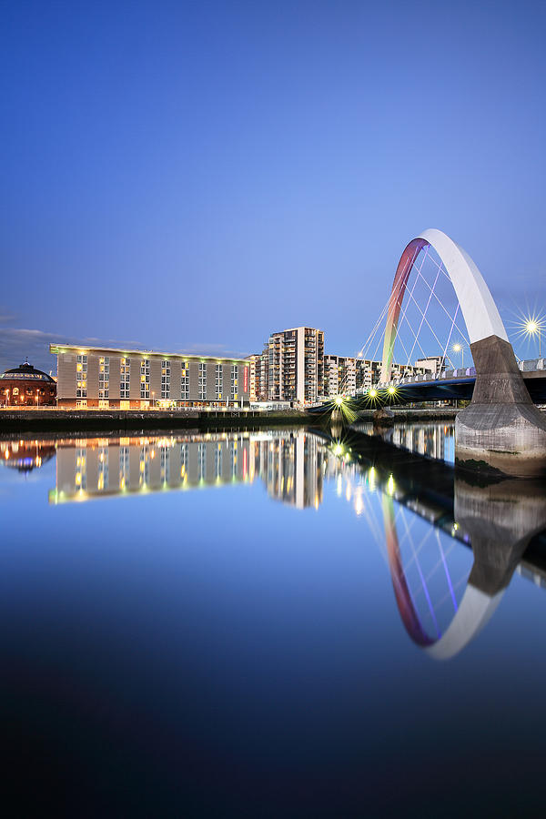 Glasgow Clyde Arc Reflection #2 Photograph by Grant Glendinning
