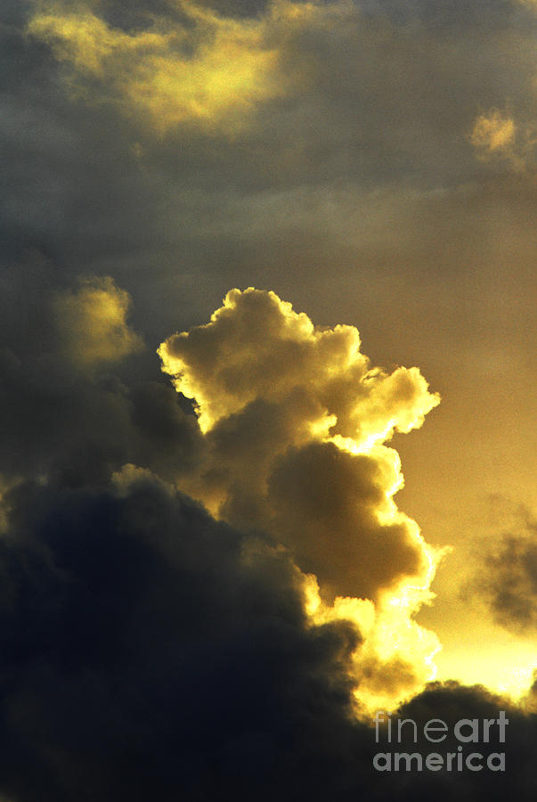 Antigua Photograph - Glory Cloud #2 by Thomas R Fletcher