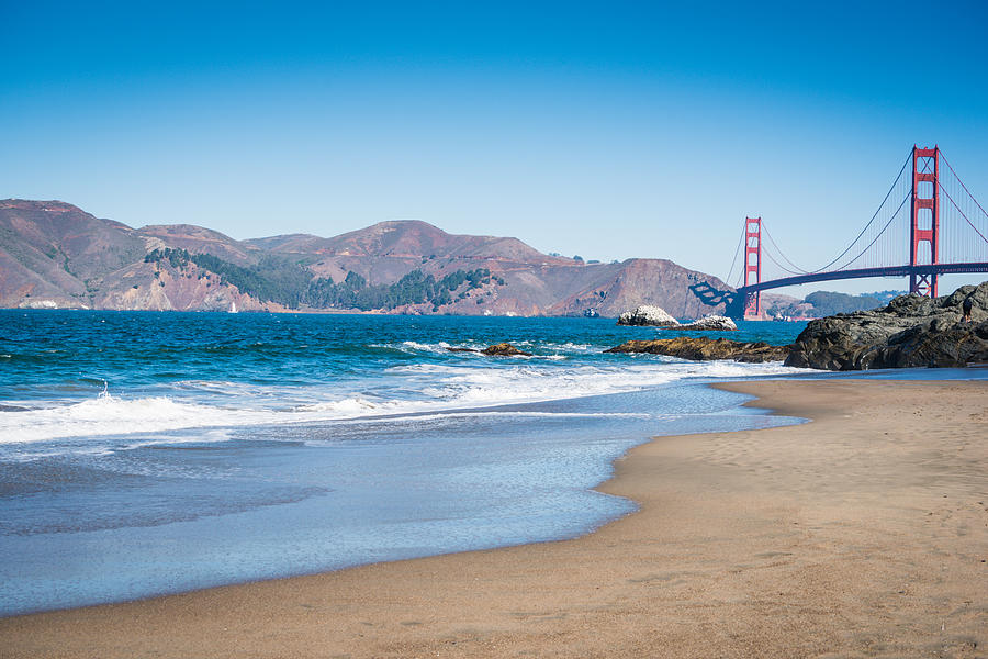 San Francisco Photograph - Golden Gate Bridge #2 by Jayasimha Nuggehalli