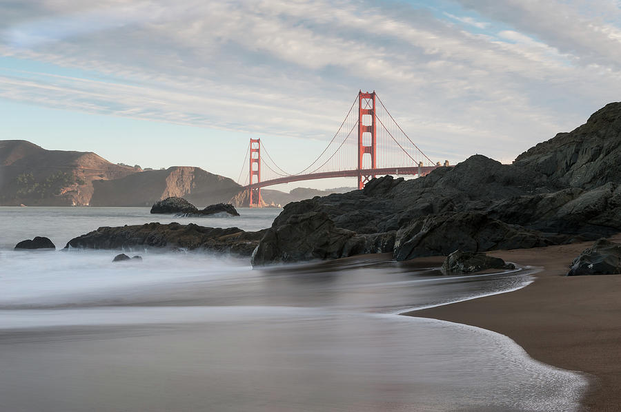 Golden Gate Bridge Photograph - Golden Gate Bridge by Wim Slootweg Golden Gate Bridge Photograph - Golden Gate Bridge by Wim Slootweg