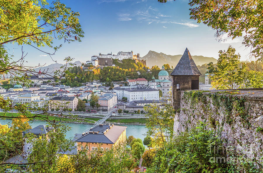 Golden Salzburg #2 Photograph by JR Photography