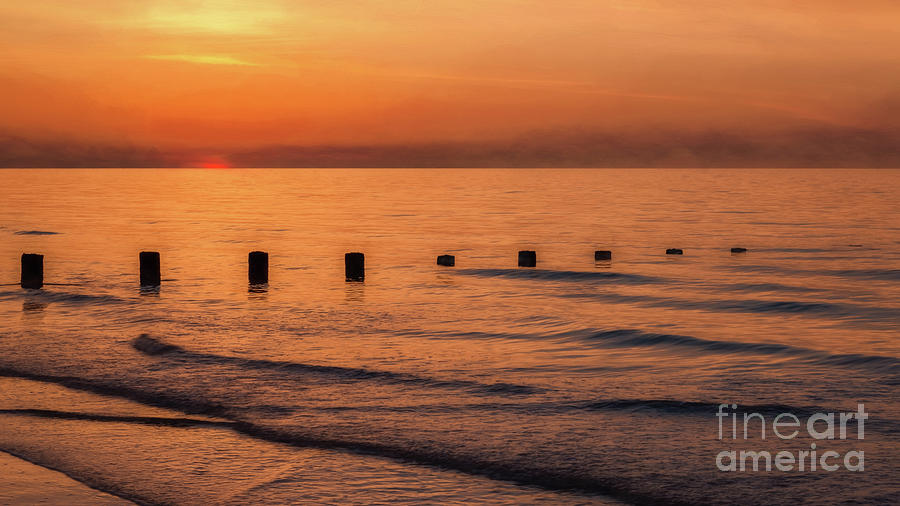 Golden Sunset #3 Photograph by Adrian Evans