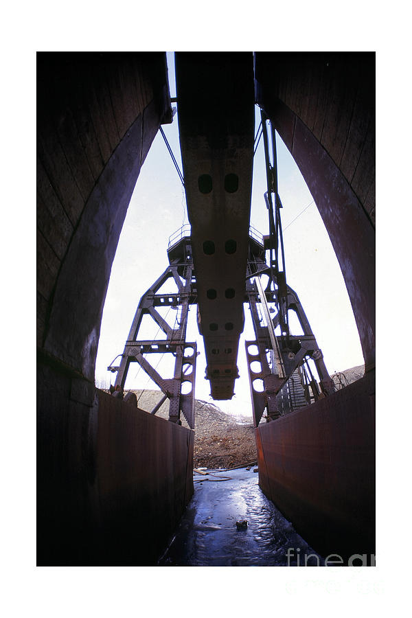 Fox Photograph - Goldstream Dredge No. 8, on the old Steese Highway between Fairbanks and Fox, Alaska 1970 by Monterey County Historical Society