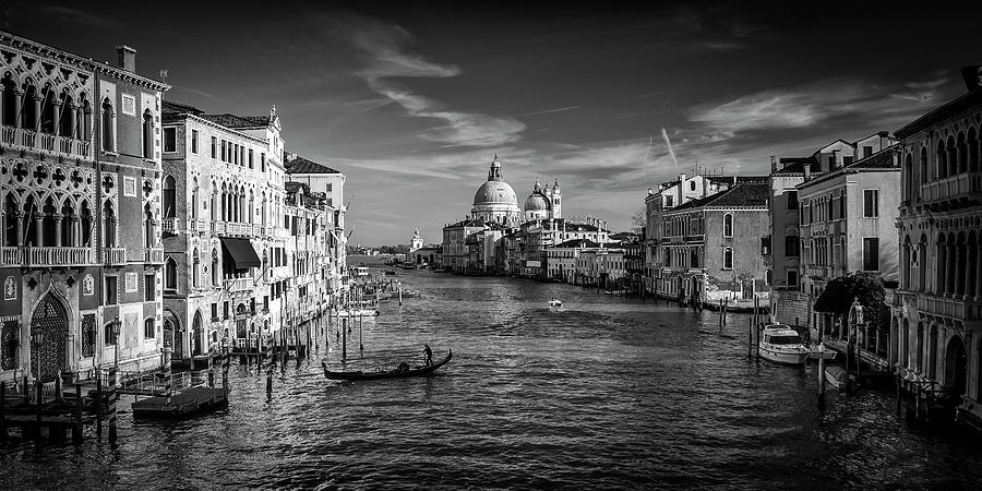 Gondola on the Grand Canal #2 Photograph by Andrew Soundarajan