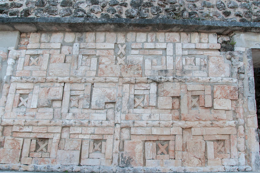 Governors Palace In Uxmal Digital Art