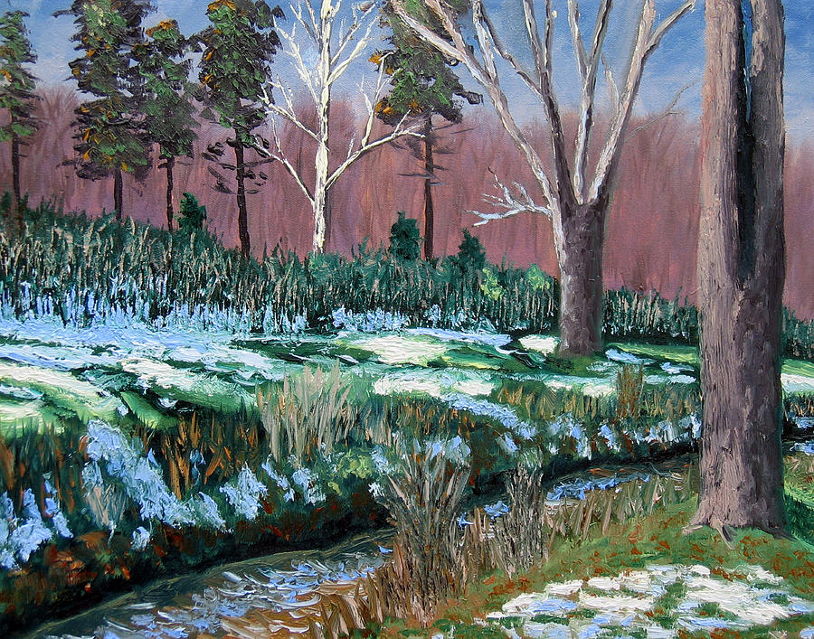 Winter Painting - Gp 12 21 #2 by Stan Hamilton