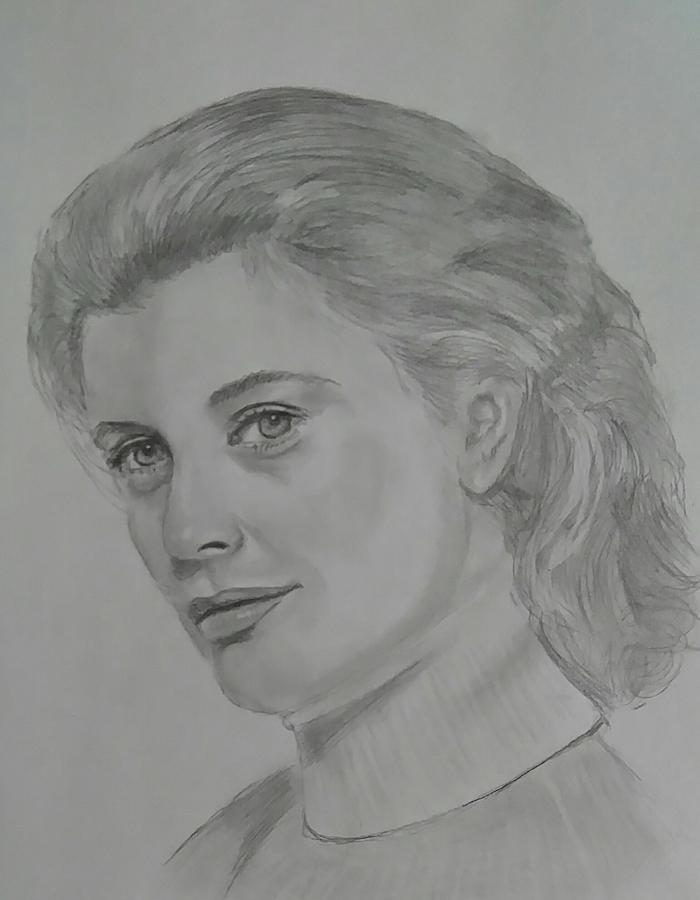 Grace Kelly Drawing by Paul Blackmore - Fine Art America