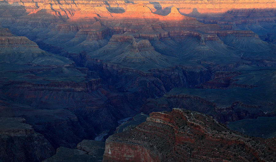 Grand Canyon National Park at dusk #2 Photograph by Pierre Leclerc Photography
