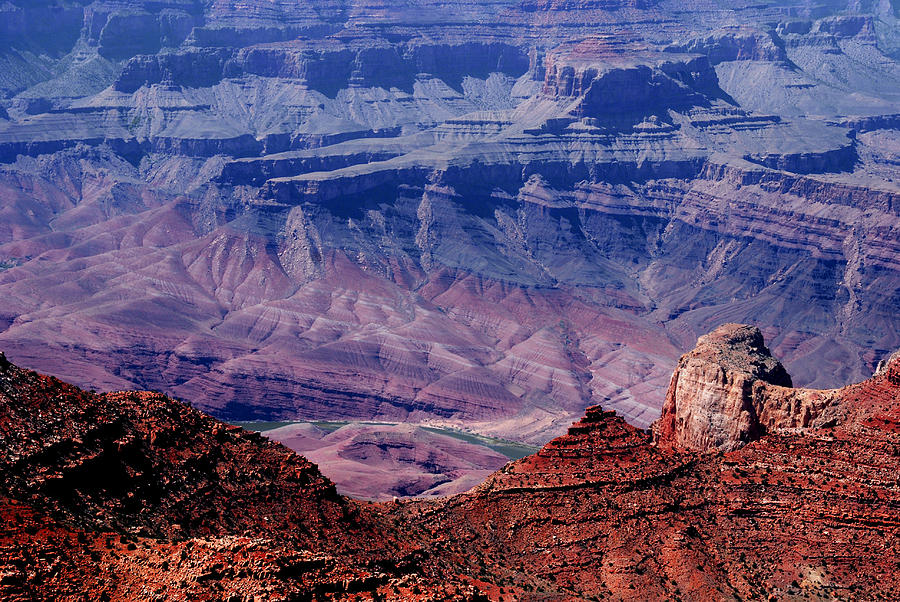 Grand Canyon National Park Photograph - Grand Canyon View #2 by Susanne Van Hulst