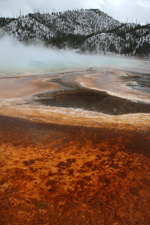 Grand Prismatic Pool in Yellowstone National Park Photograph by Pierre ...