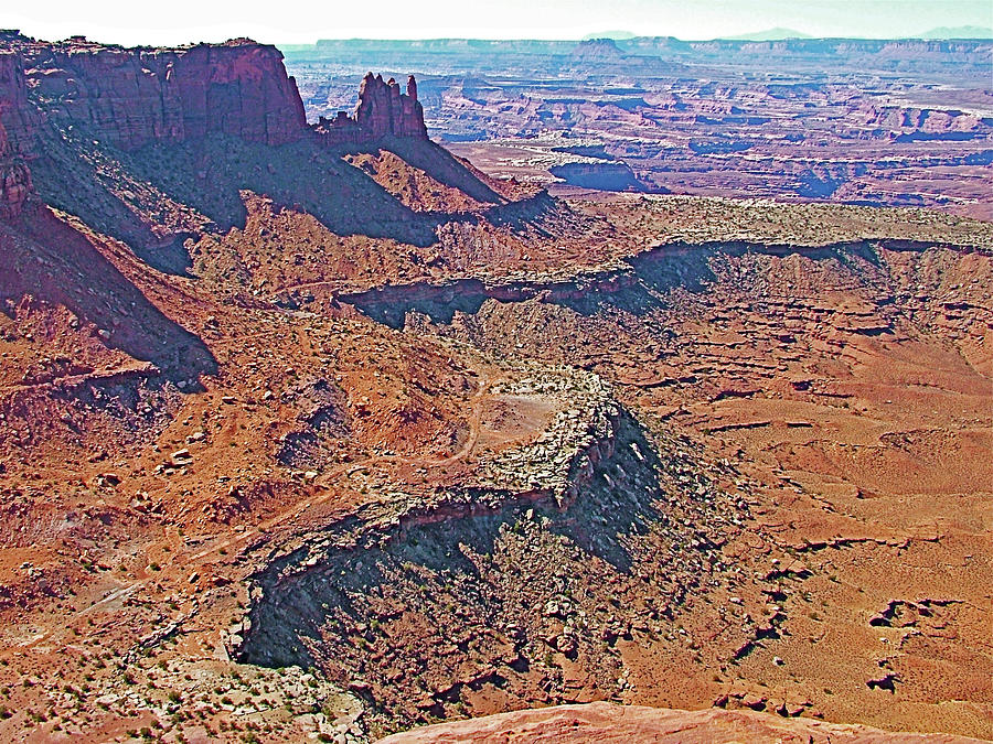 Grand View Overlook in Island in the Sky District in Canyonlands National Park-Utah #2 Photograph by Ruth Hager