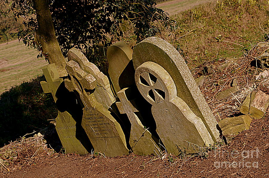 Grave Stones #2 Photograph by Andy Thompson