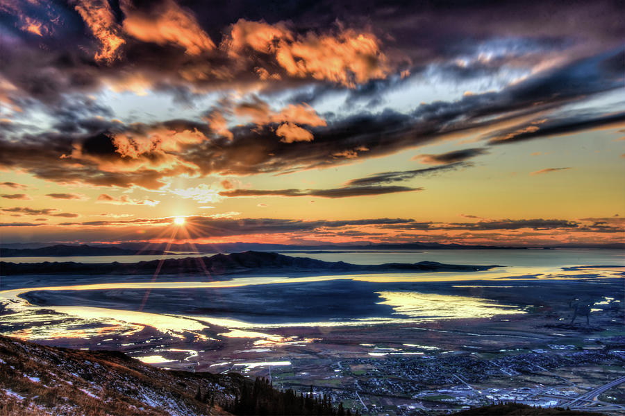 Great Salt Lake sunset by Bryan Carter Great Salt Lake sunset by Bryan Carter