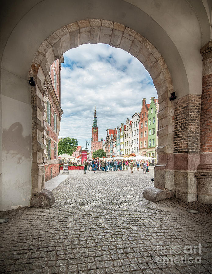 Green Gate, Long Market Street, Gdansk, Poland #2 Photograph by Mariusz Talarek