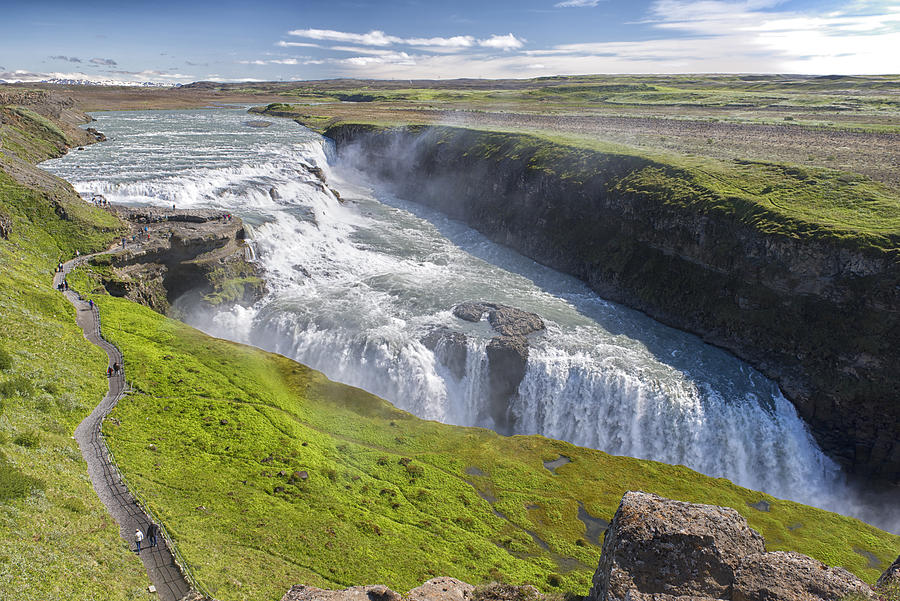 Gullfoss Waterfall, Iceland #3 Photograph by Ivan Batinic