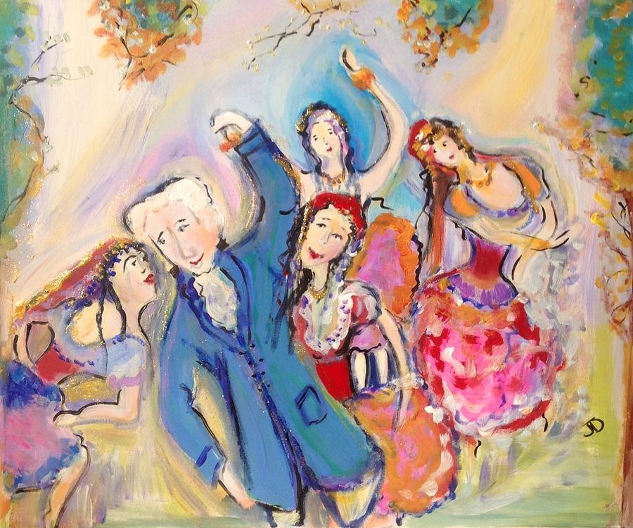 Gypsy Dance #2 Painting by Judith Desrosiers