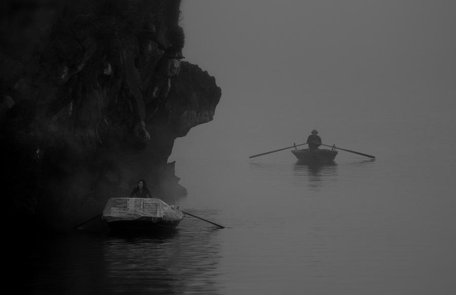 Boat Photograph - Ha Long Bay Vietnam #2 by Jamie Cain