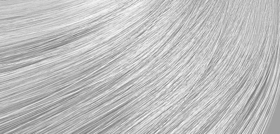 Hair Blowing Closeup #2 Digital Art by Allan Swart - Pixels