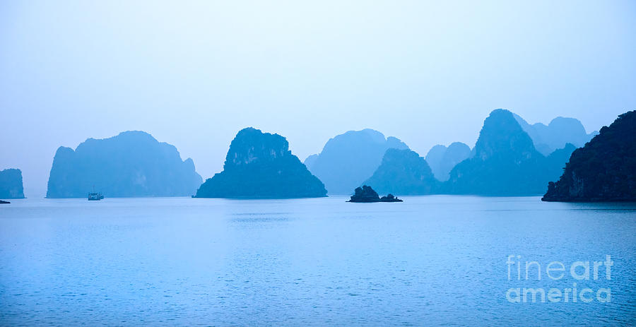 Halong Bay - Vietnam #2 Photograph by Luciano Mortula