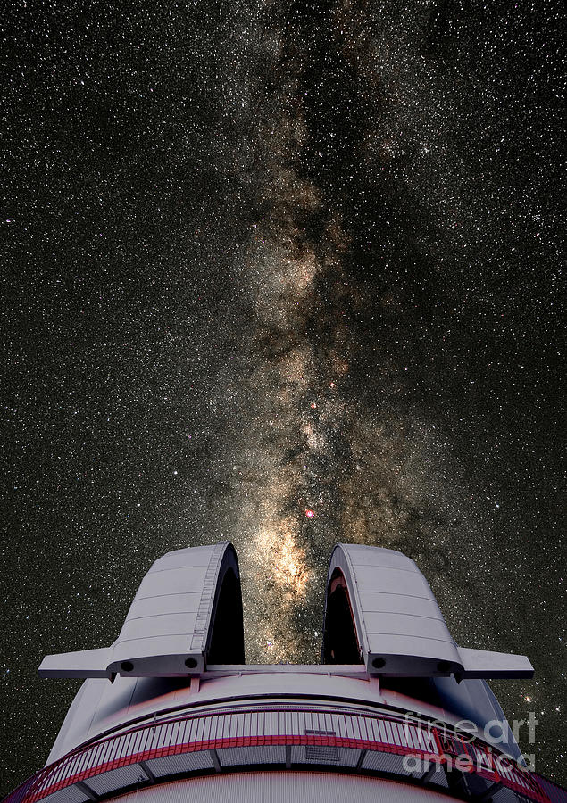 Harlan J. Smith Telescope #2 Photograph by Larry Landolfi