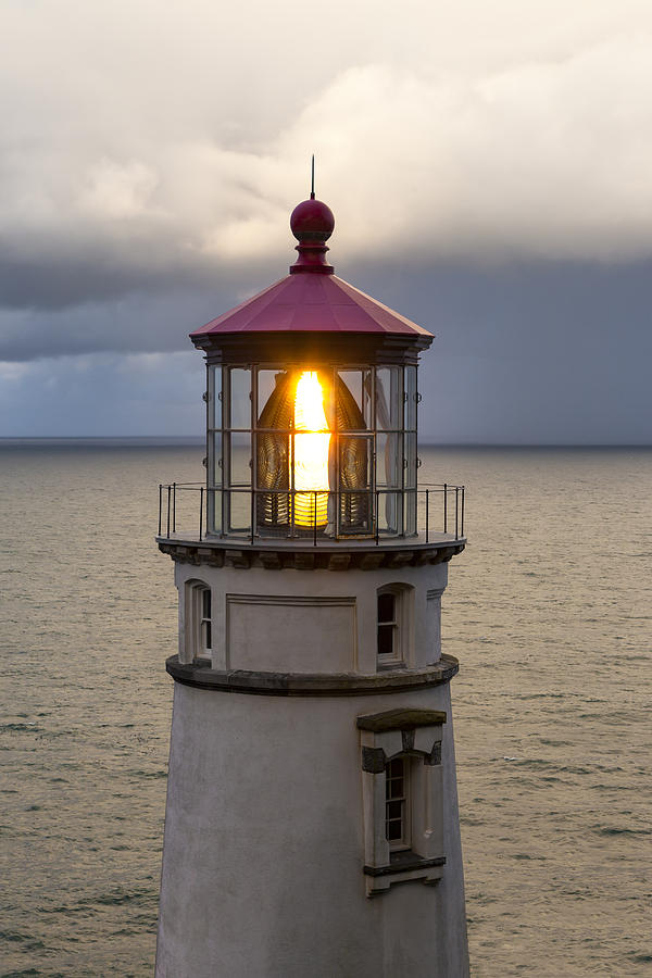 Lighthouse Photograph - Heceta Head Lighthouse #2 by Rick Pisio