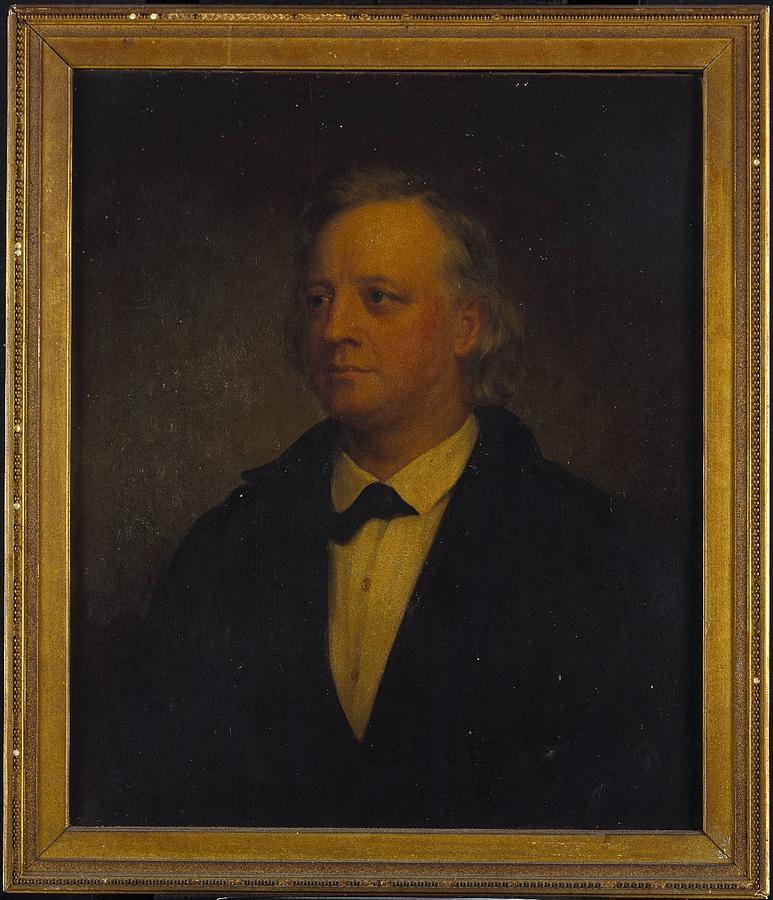 Henry Ward Beecher #2 Painting by George Augustus