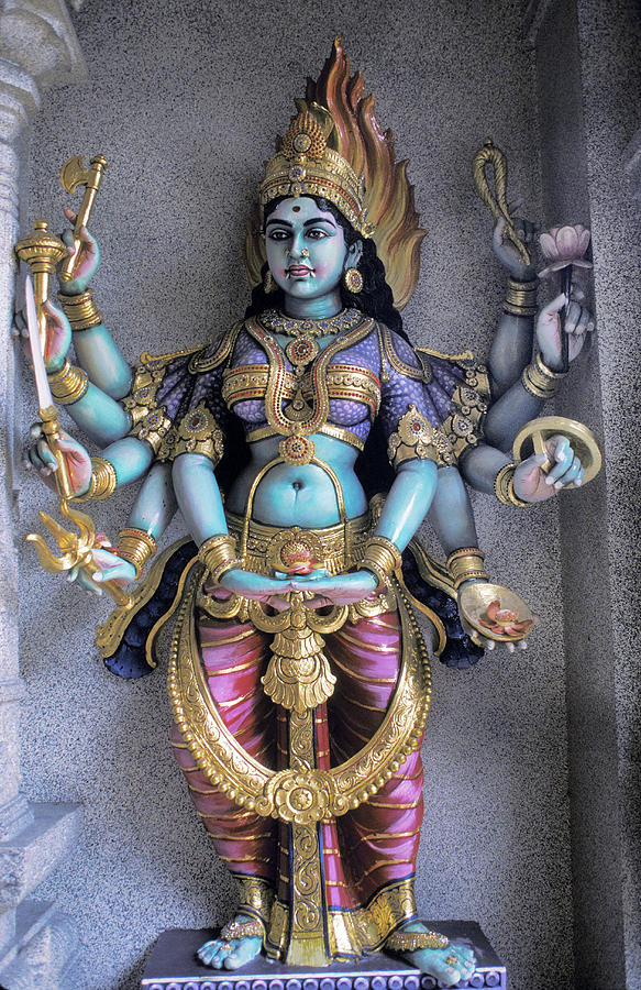 Hindu Goddess Kali Photograph By Carl Purcell Fine Art America 