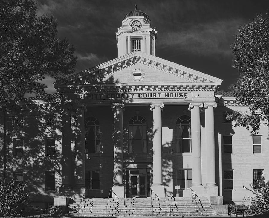 Historic Pitt County Courthouse - Greenville, North Carolina Photograph ...