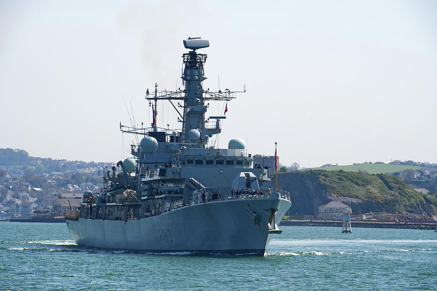 HMS St Albans #2 Photograph by Chris Day