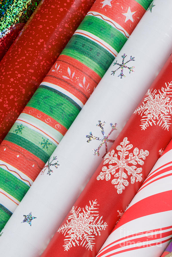 Holiday Gift Wrap Paper #2 Photograph by Anthony Totah