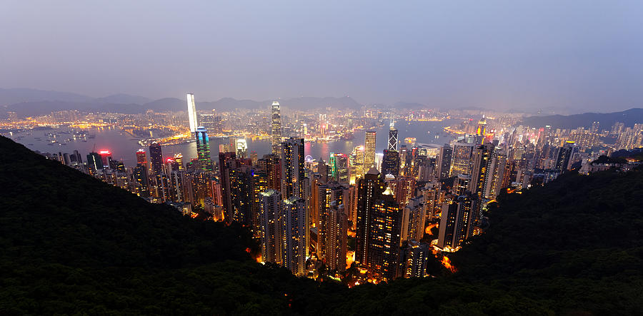 Hong Kong #2 Photograph by David Harding