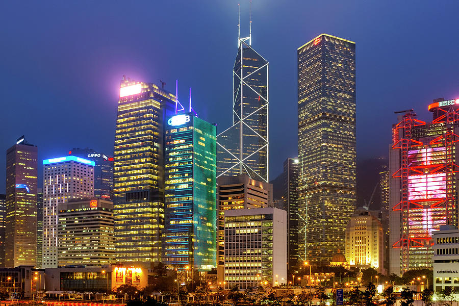 Hong Kong Island - Skyline Photograph by Fabrizio Troiani