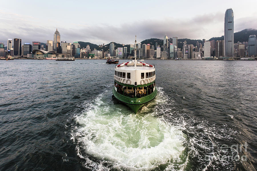 Hong Kong star ferry #2 Photograph by Didier Marti