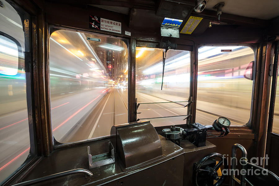 Hong Kong Tramway #2 Photograph by Didier Marti