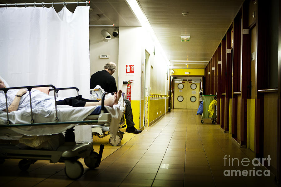 Hospital Emergency Room #2 Photograph by Amlie Benoist