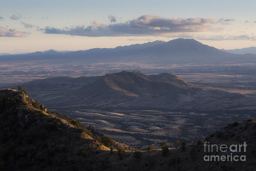 Huachuca Mountains Photograph by Mike Cavaroc - Pixels