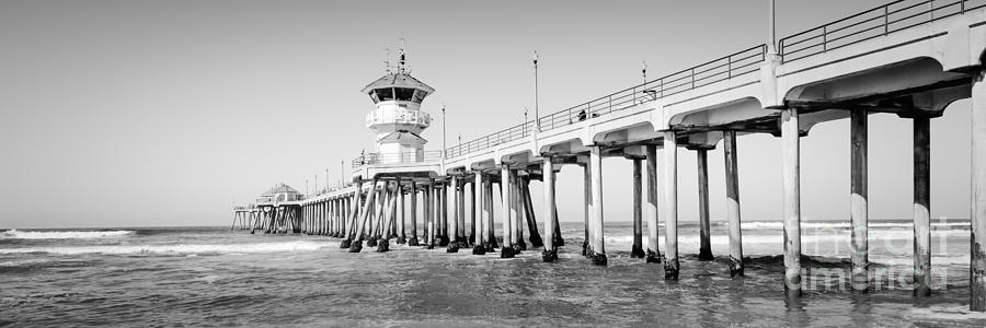 Huntington Beach Pier Panorama Photo #3 Photograph by Paul Velgos