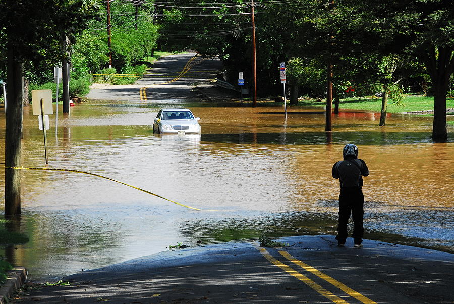 Hurricane Irene 2011 Photograph - End of the Road by Dimitri Meimaris
