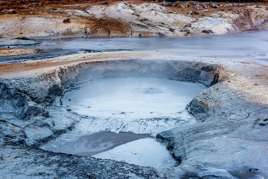 Hverir Steam vents in Iceland Photograph by Joe Belanger - Pixels